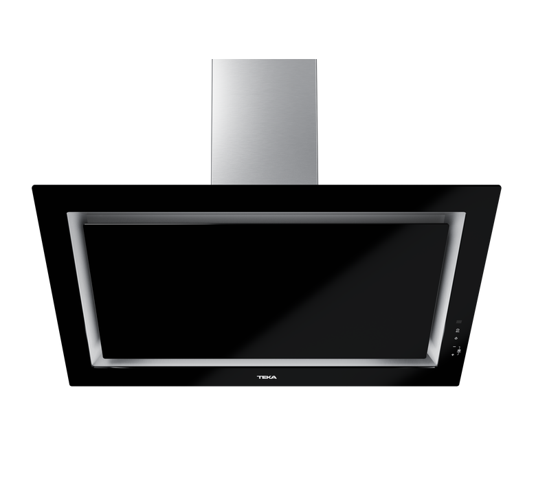 Teka Απορροφητήρας Τζάκι DLV 99670 (90cm) Mαύρο κρύσταλλο