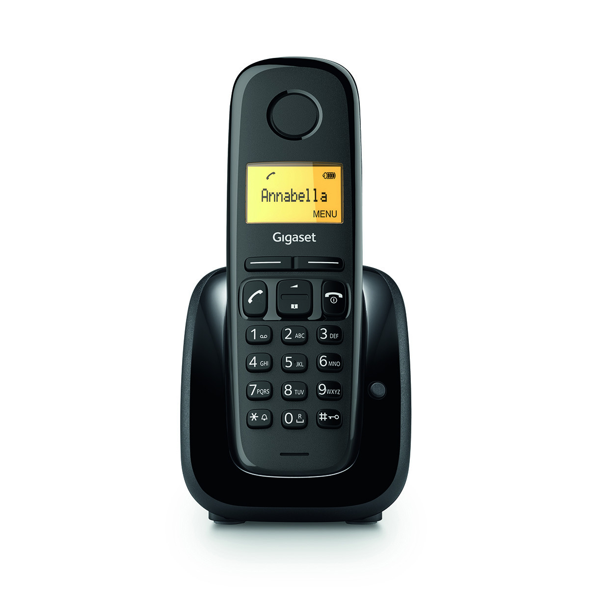 Gigaset  Ασύρματο Τηλέφωνο A180 Black