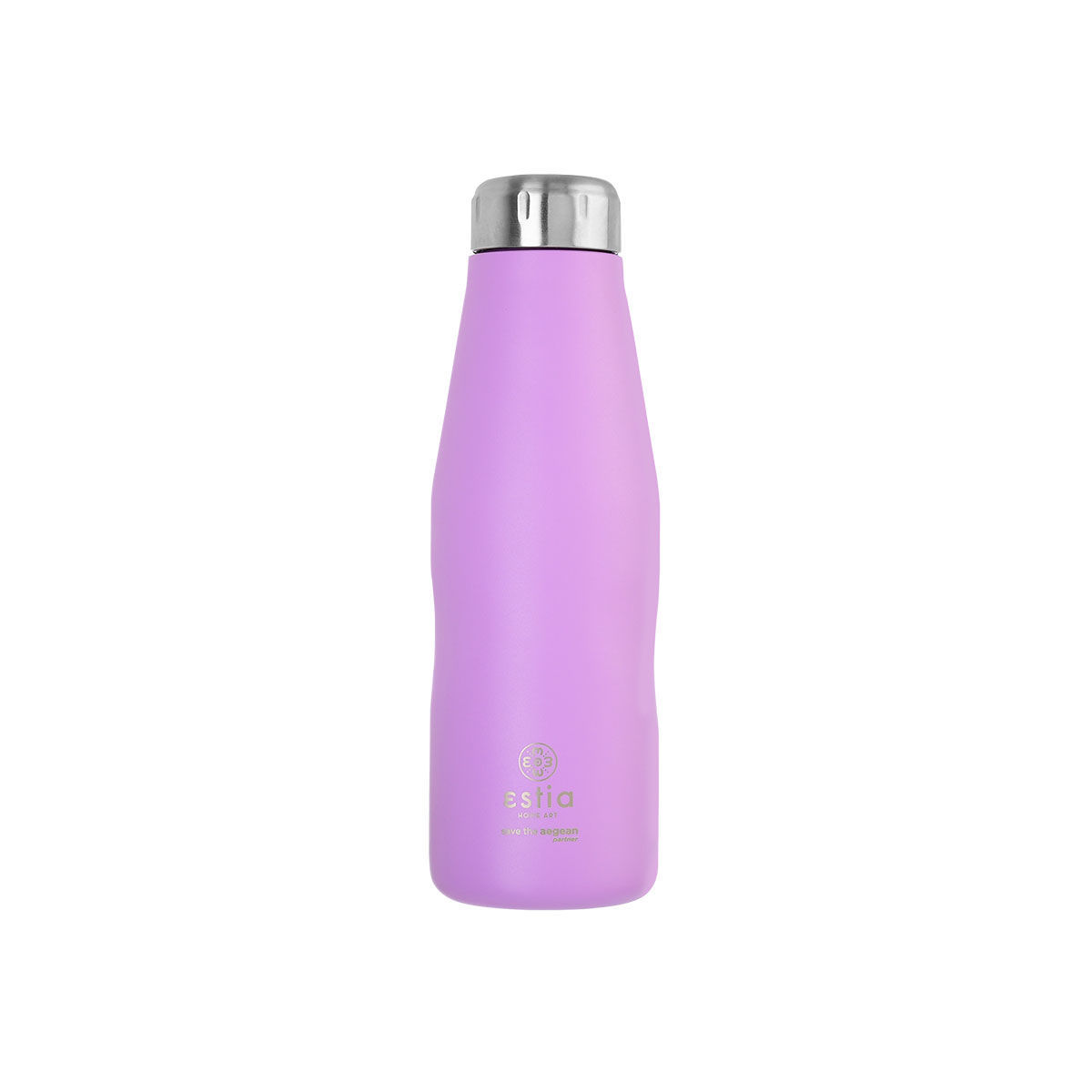 Estia Θερμός Travel Flask Save The Aegean Purple 500ml 01-7805