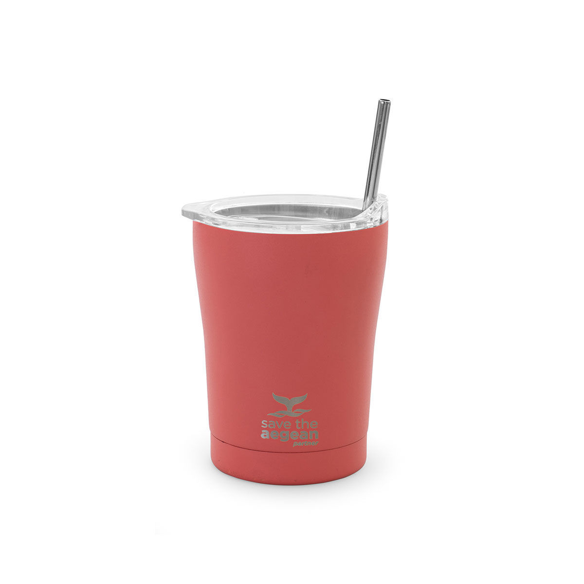 Estia Θερμός Coffee Mug Save The Aegean Fusion Coral 350ml 01-12199