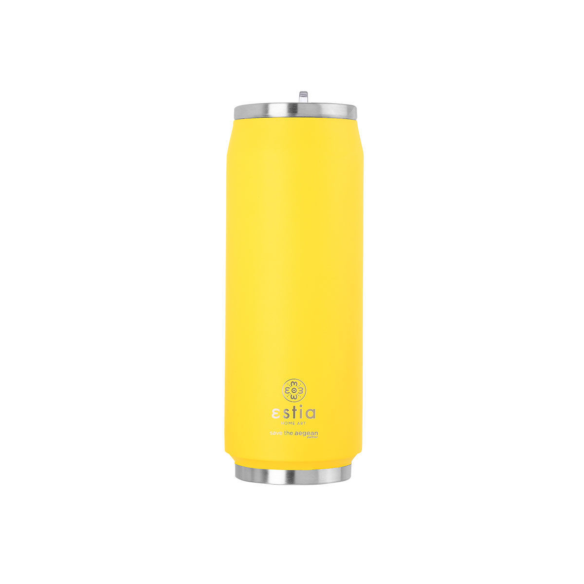 Estia Θερμός Travel Cup Save The Aegean Yellow 500ml 01-10324