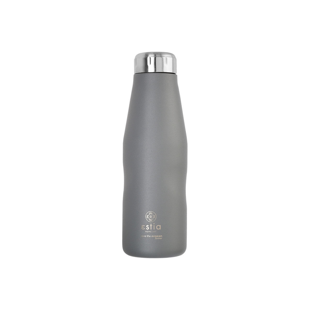 Estia Θερμός Travel Flask Save The Aegean Grey 500ml 01-8550