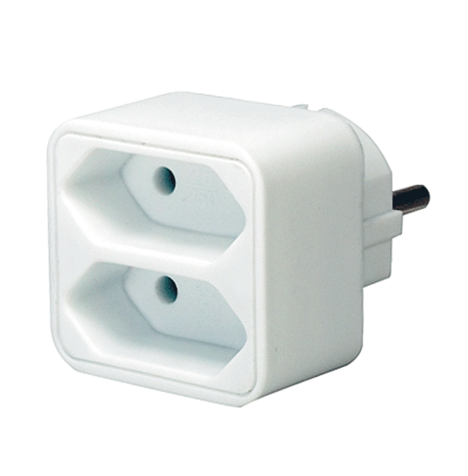 Brennenstuhl Αντάπτορας 2 Θέσεων BCR1115