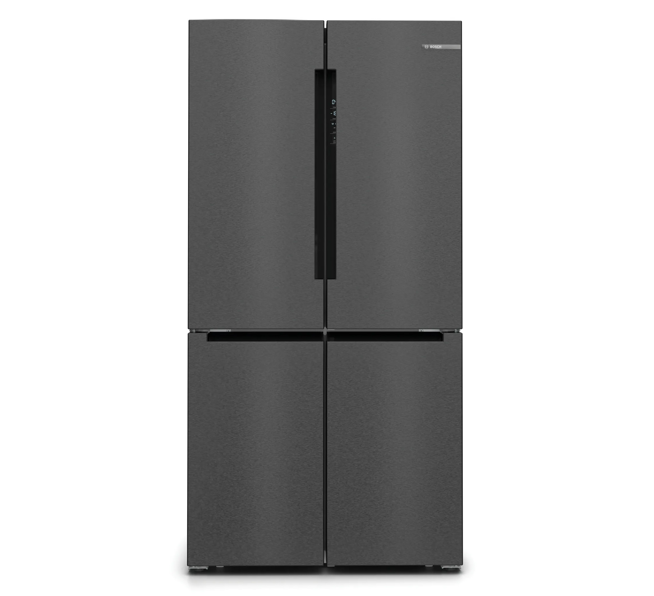 Bosch Ψυγείο Ντουλάπα KFN96AXEA No Frost 605lt Black Stainless Steel