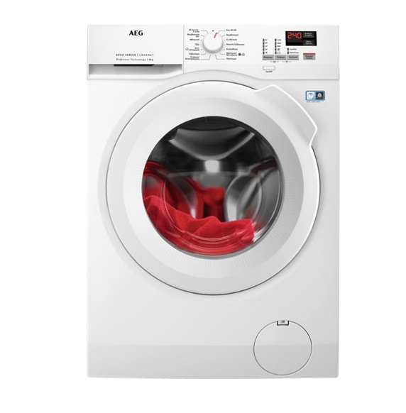 AEG Πλυντήριο Ρούχων L6FNK48WG (8Kg 1400Rpm)