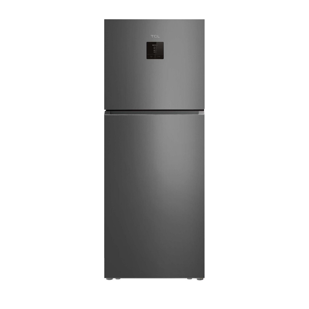 TCL Ψυγείο Δίπορτο RP465TSE0 Total No Frost 465lt Σκούρο Ασημί
