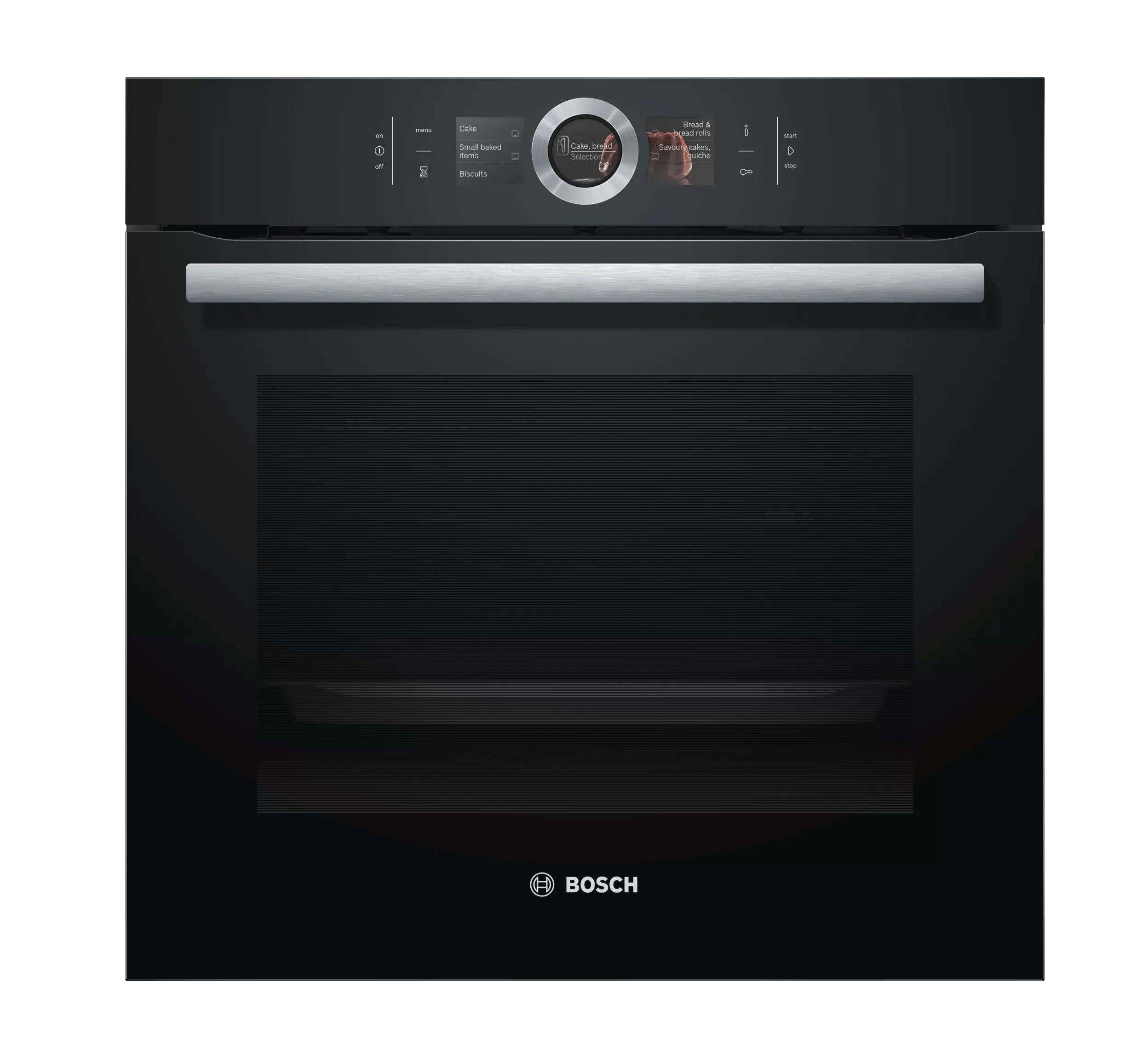 Bosch Εντοιχιζόμενος Φούρνος Ανω Πάγκου HBG6764B1