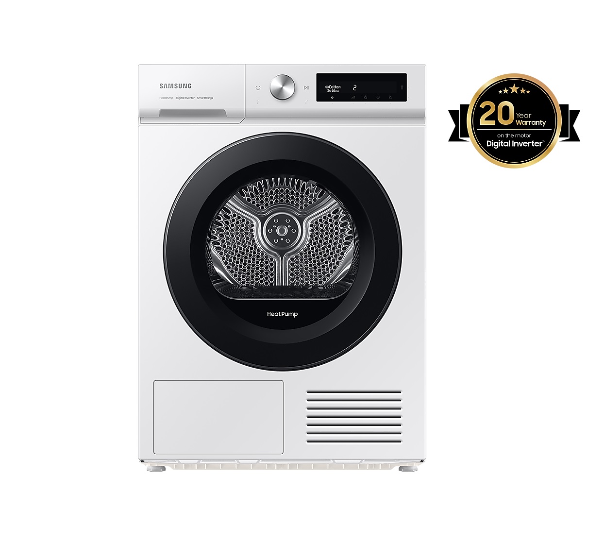 Samsung Στεγνωτήριο Ρούχων DV90BB5245AWS6 (9kg)