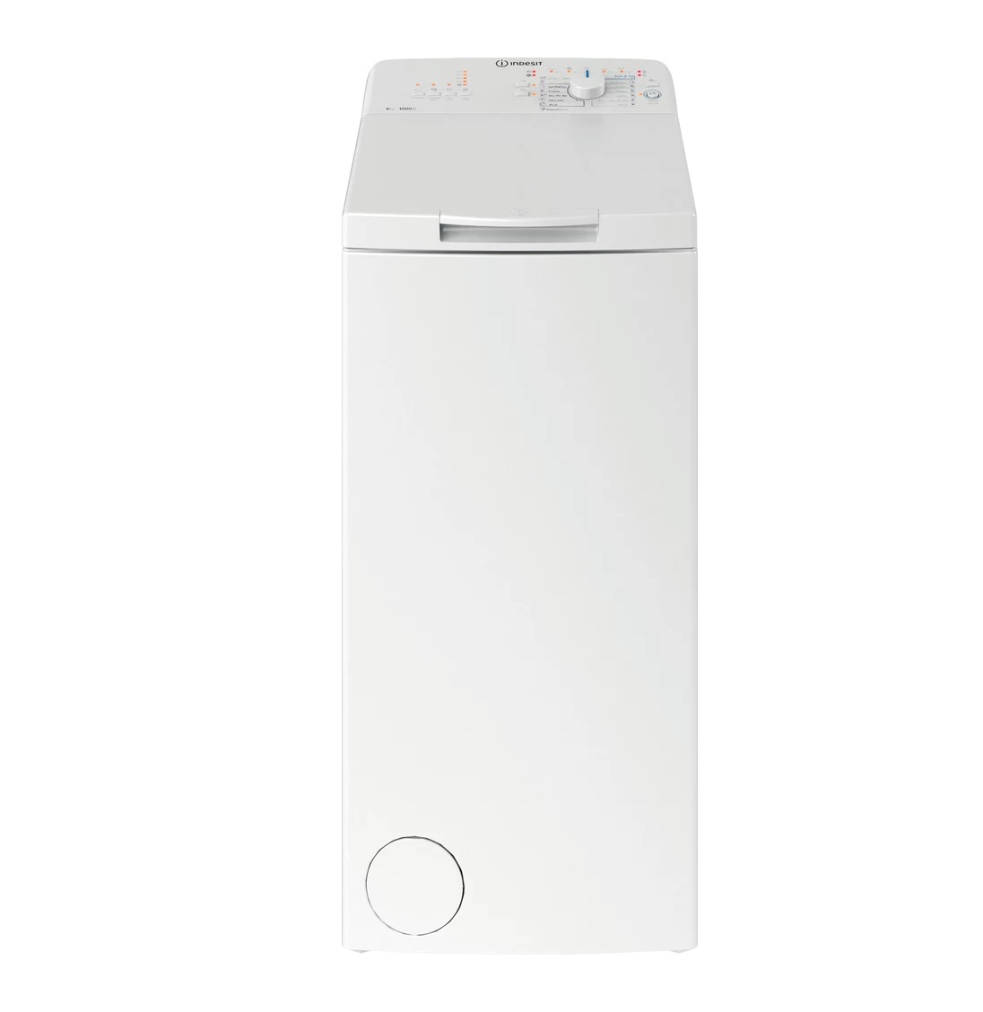 Indesit Πλυντήριο Ρούχων Ανω Φόρτωσης BTW L60400 EE/N (6kg 1000rpm)