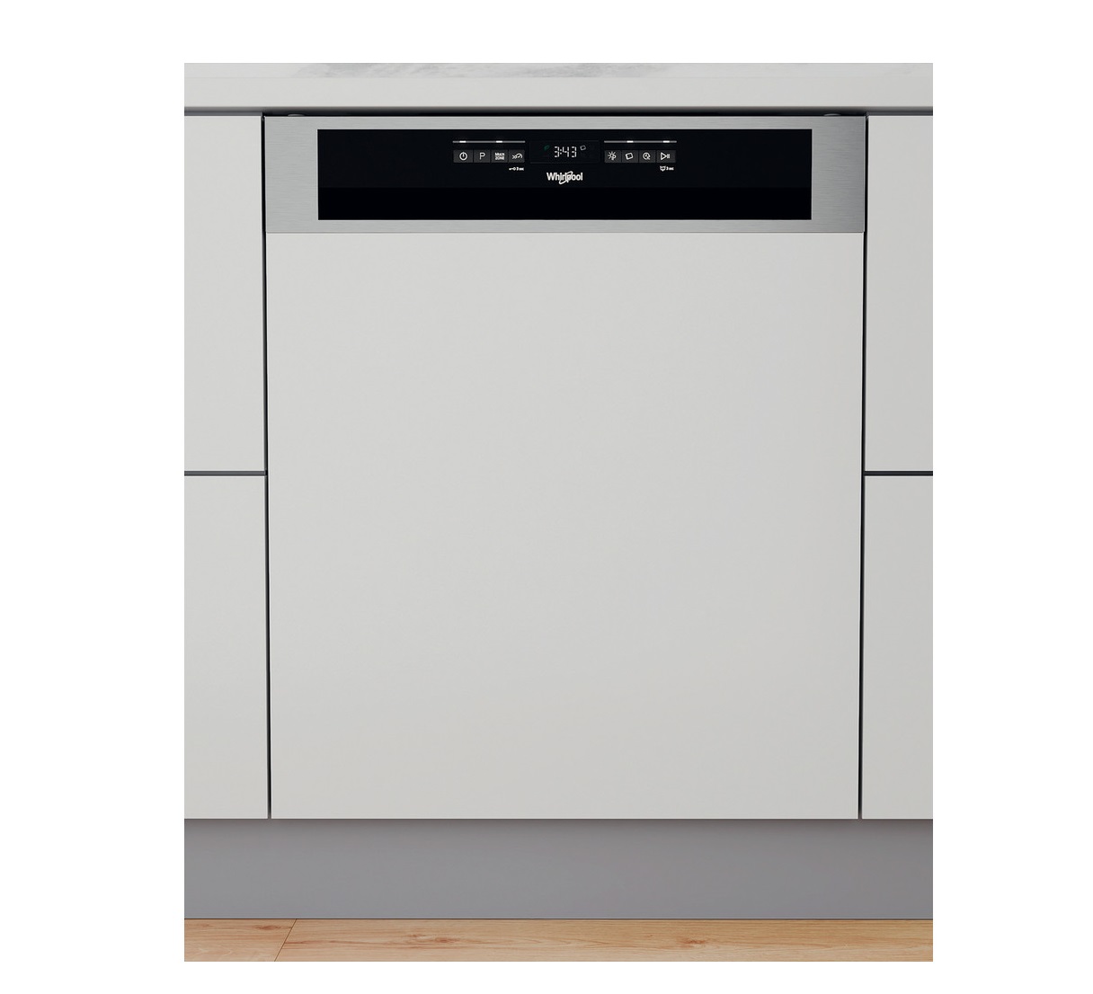 Whirlpool Εντοιχιζόμενο Πλυντήριο Πιάτων WBO 3O33 PL X (60cm)