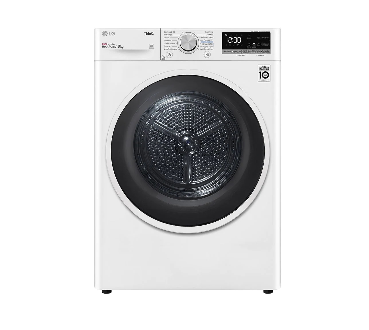 LG Στεγνωτήριο Ρούχων RH90V9AVHN (9kg)