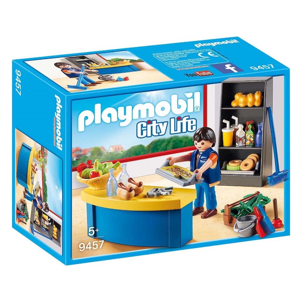 Playmobil City Life Κυλικείο Σχολείου για 5+ ετών 9457