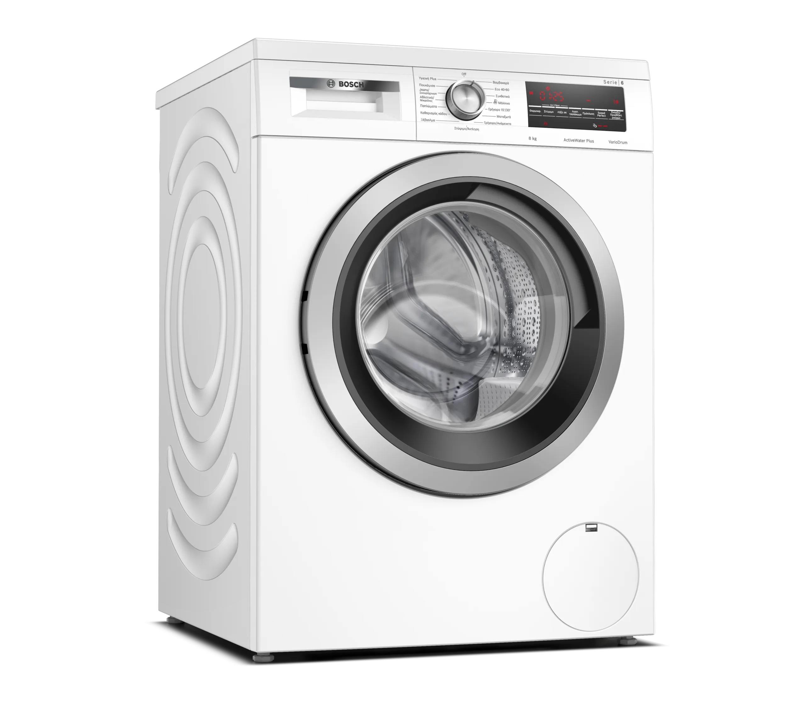 Bosch  Πλυντήριο Ρούχων WUU28T08GR (8kg 1400rpm A)