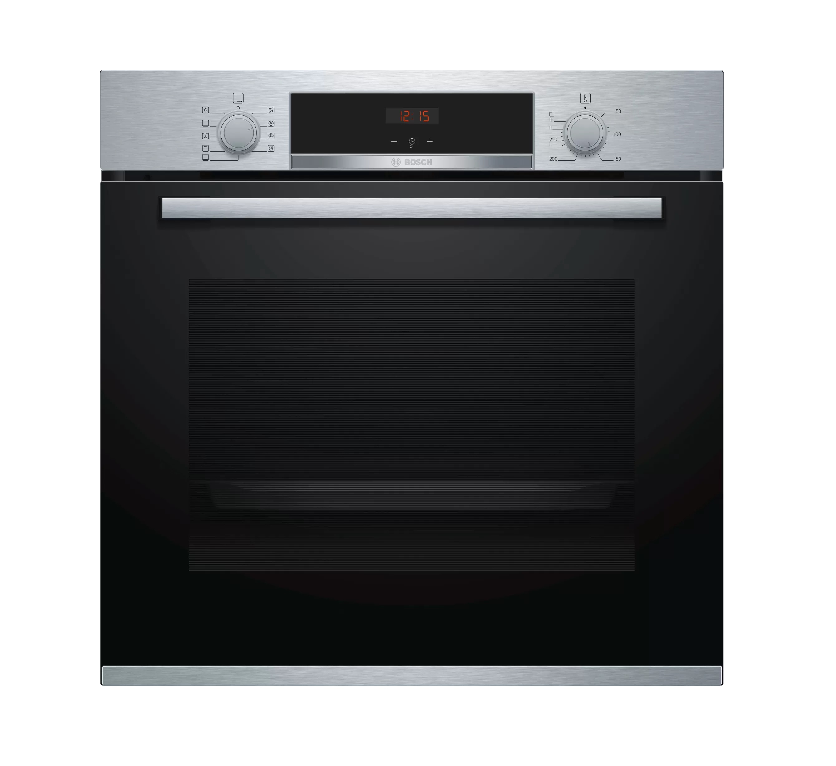 Bosch Εντοιχιζόμενος Φούρνος Ανω Πάγκου HBA534ES00 Inox