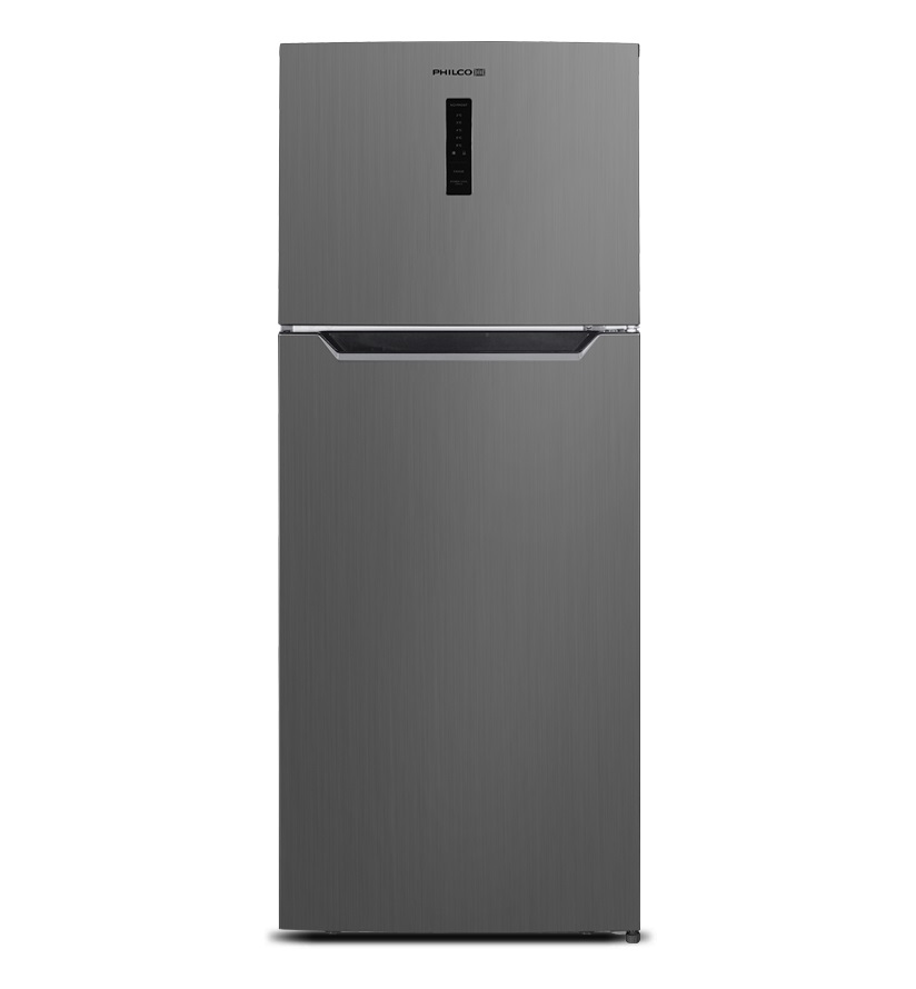 Philco Ψυγείο Δίπορτο PRF-470XE Total NoFrost 415lt Inox