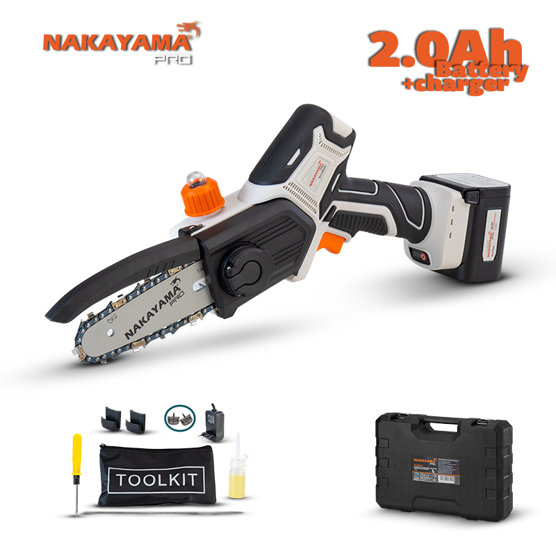 NAKAYAMA PRO Αλυσοπρίονο Κλαδευτικό Μπαταρίας EC1500 (053101) Pro