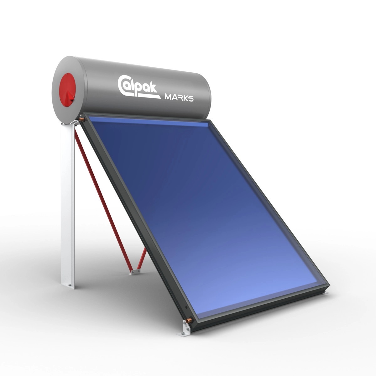 Calpak Ηλιακός Θερμοσίφωνας Mark 5 125 Lit /2,1m² Glass Διπλής Ενέργειας
