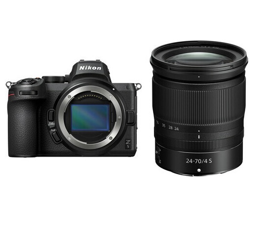 Nikon Mirrorless Z5 Kit (Z 24-70mm F4 S) Black [VOA040K006]