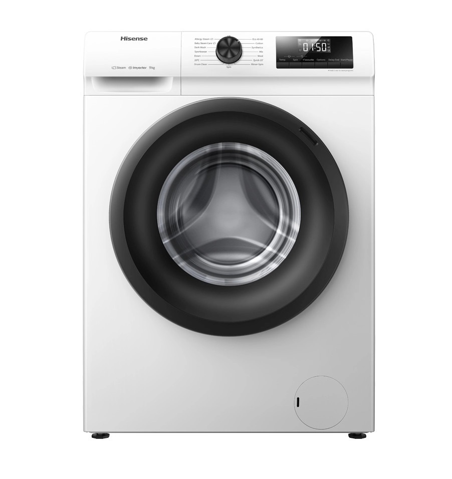 Hisense Πλυντήριο Ρούχων WFQP9014 (9kg 1400Rpm)