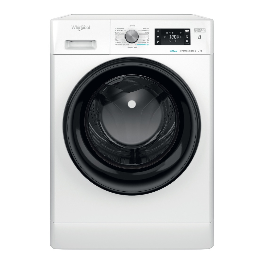 Whirlpool Πλυντήριο Ρούχων FFB 7259BV EE (7kg/1151Rpm B)