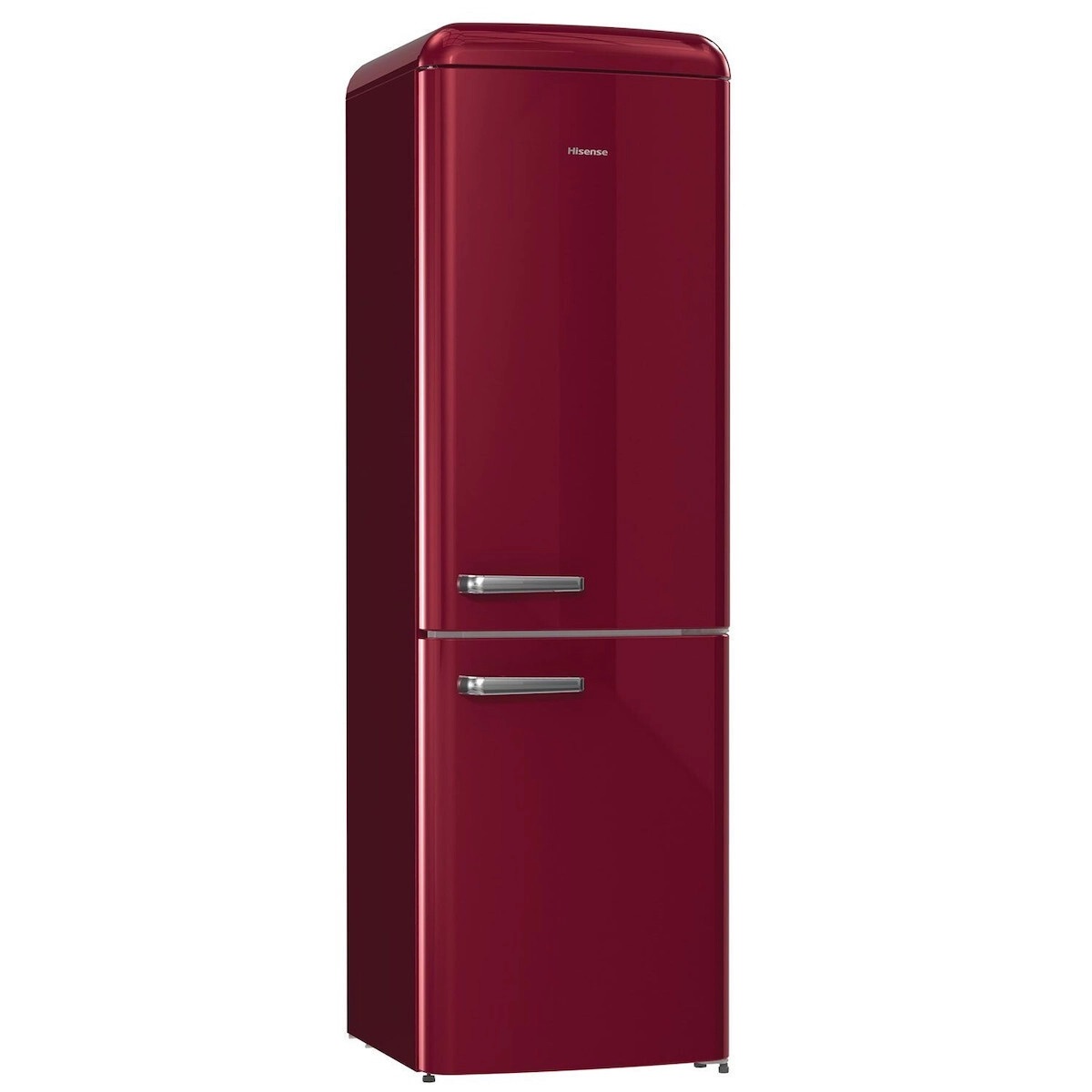 Hisense Ψυγειοκαταψύκτης RB390N4RRD NoFrost 300Lt Bordeaux