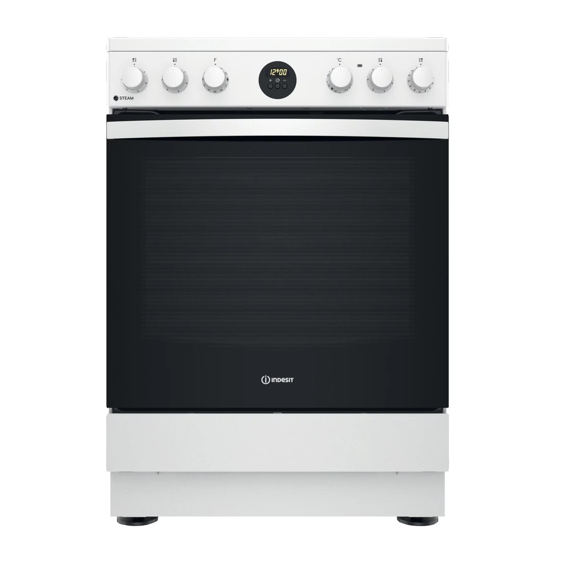Indesit Κεραμική Κουζίνα IS67V8CHW/E