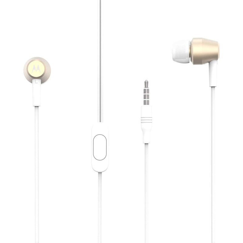 Motorola Ακουστικά Handsfree Pace 200 BL/G White Gold (14591-0047)