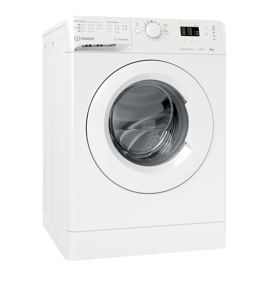 Indesit Πλυντήριο Ρούχων MTWA 81484 W EU (8Kg 1400Rpm)