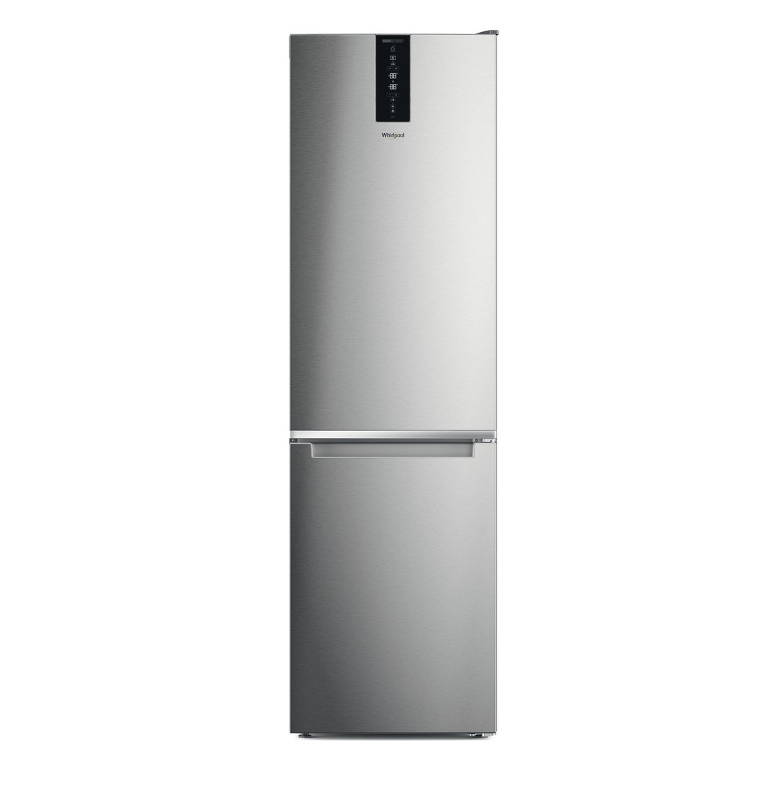 Whirlpool Ψυγειοκαταψύκτης W7X 93T MX Total NoFrost 367lt Υ202.7xΠ59.6xΒ67.8εκ. Inox