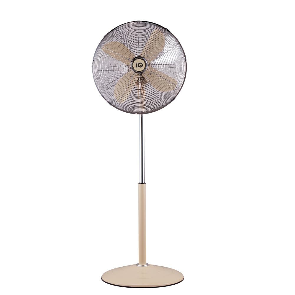 IQ Ανεμιστήρας Ορθοστάτης MSF-402 60W Διαμέτρου 40cm Cream