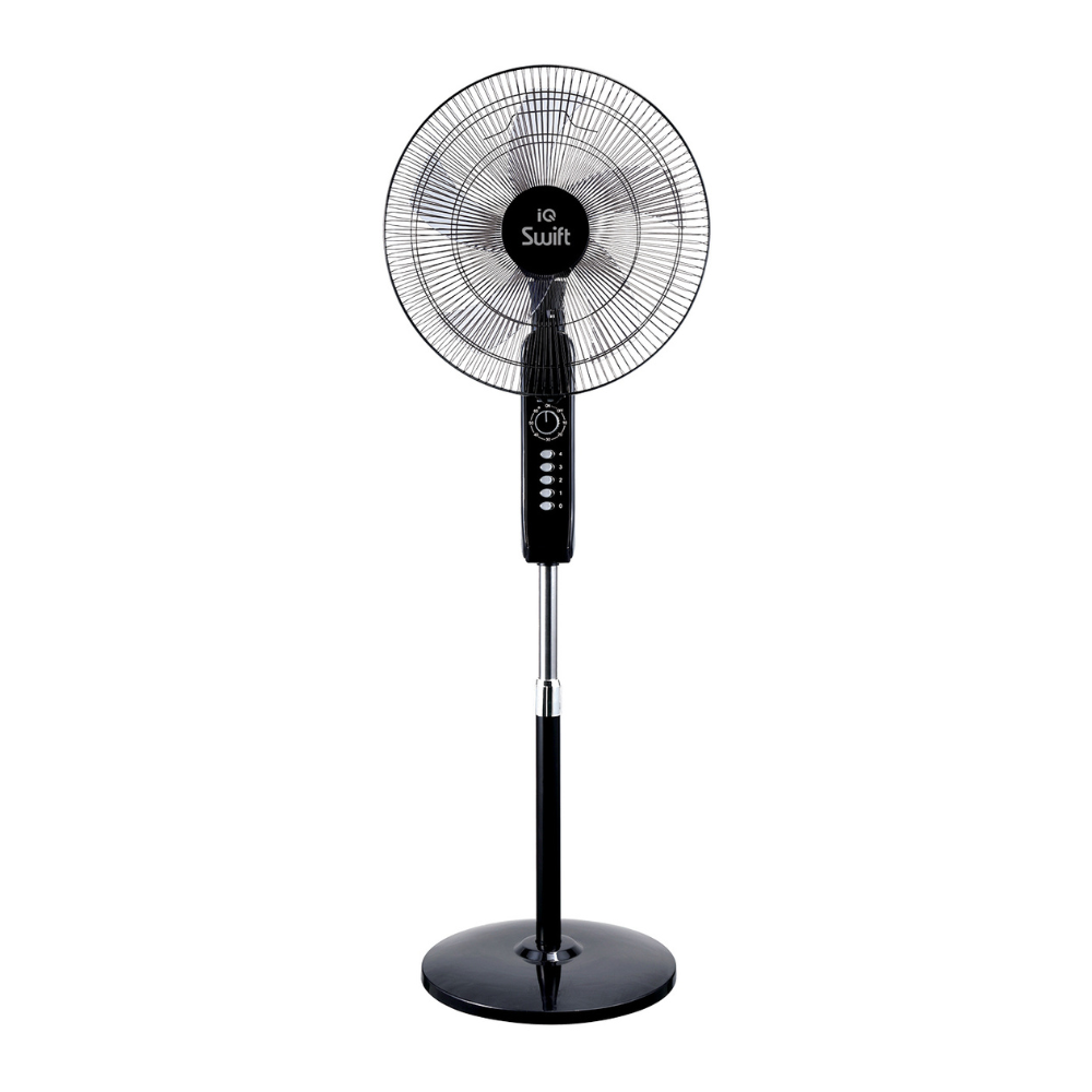 IQ Ανεμιστήρας Ορθοστάτης Swift PSF45-5 70W Διαμέτρου 45cm Black