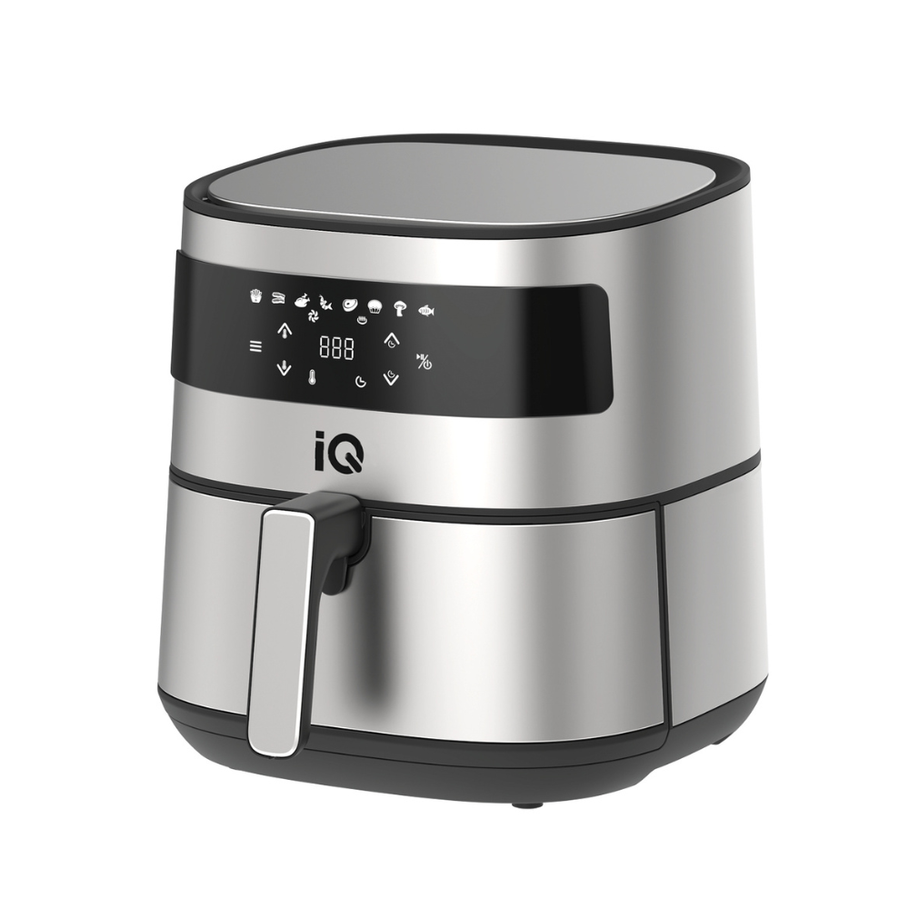 IQ Φριτέζα Αέρος AF-001 με Αποσπώμενο Κάδο 6,4lt 2000W Inox
