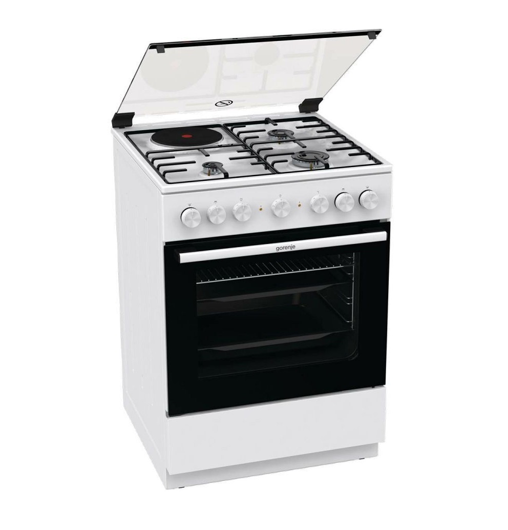 Gorenje Κουζίνα Μικτή GK6B41WD (740971) 71lt Μικτή 3+1