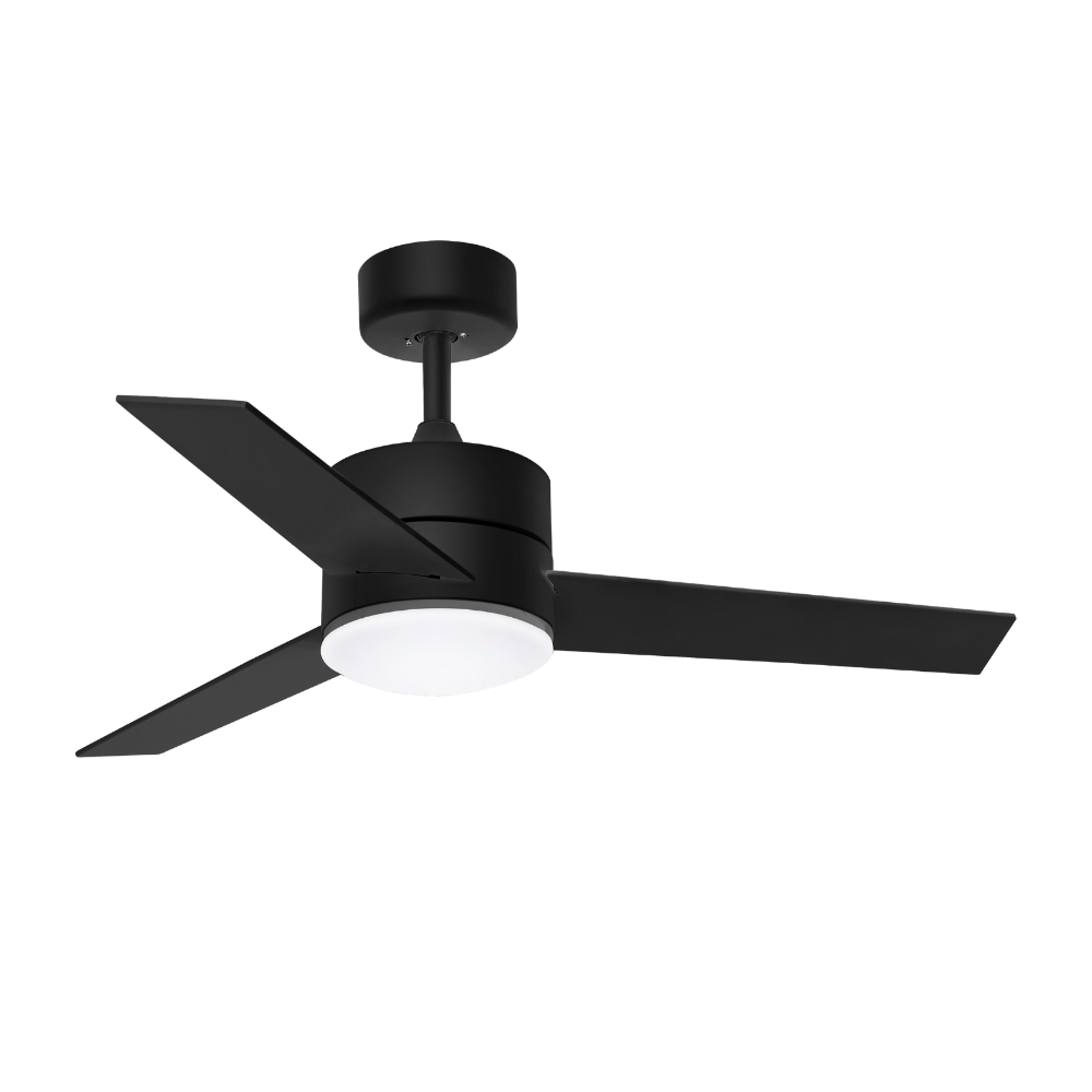 IQ Ανεμιστήρας Οροφής CF-4215 85W με LED Φως και Τηλεχειριστήριο Μαύρος