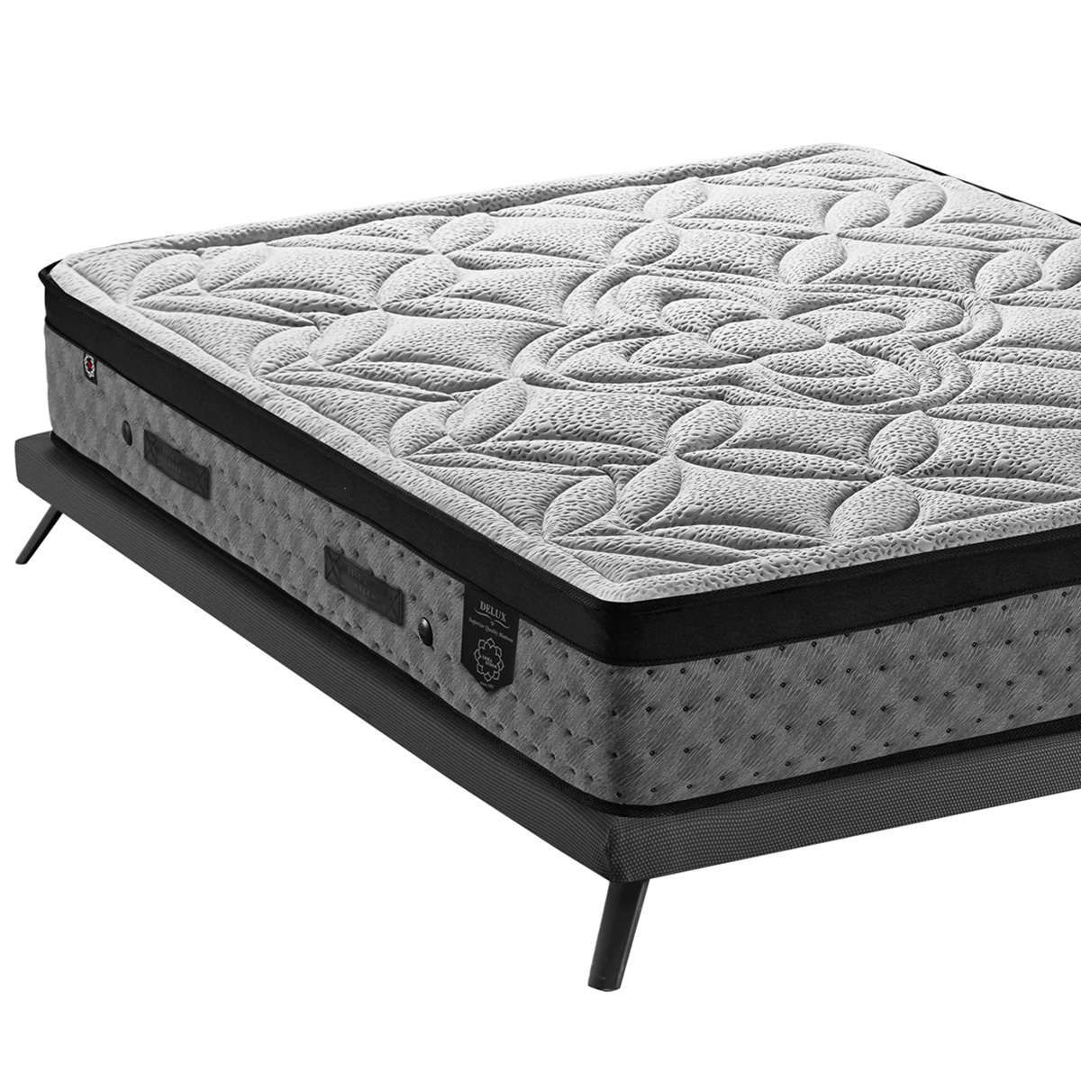 Linea Strom Στρώμα Ανατομικό Delux Υπέρδιπλο 160x200x33 με Ανεξάρτητα Ελατήρια & Ενσωματωμένο Ανώστρωμα