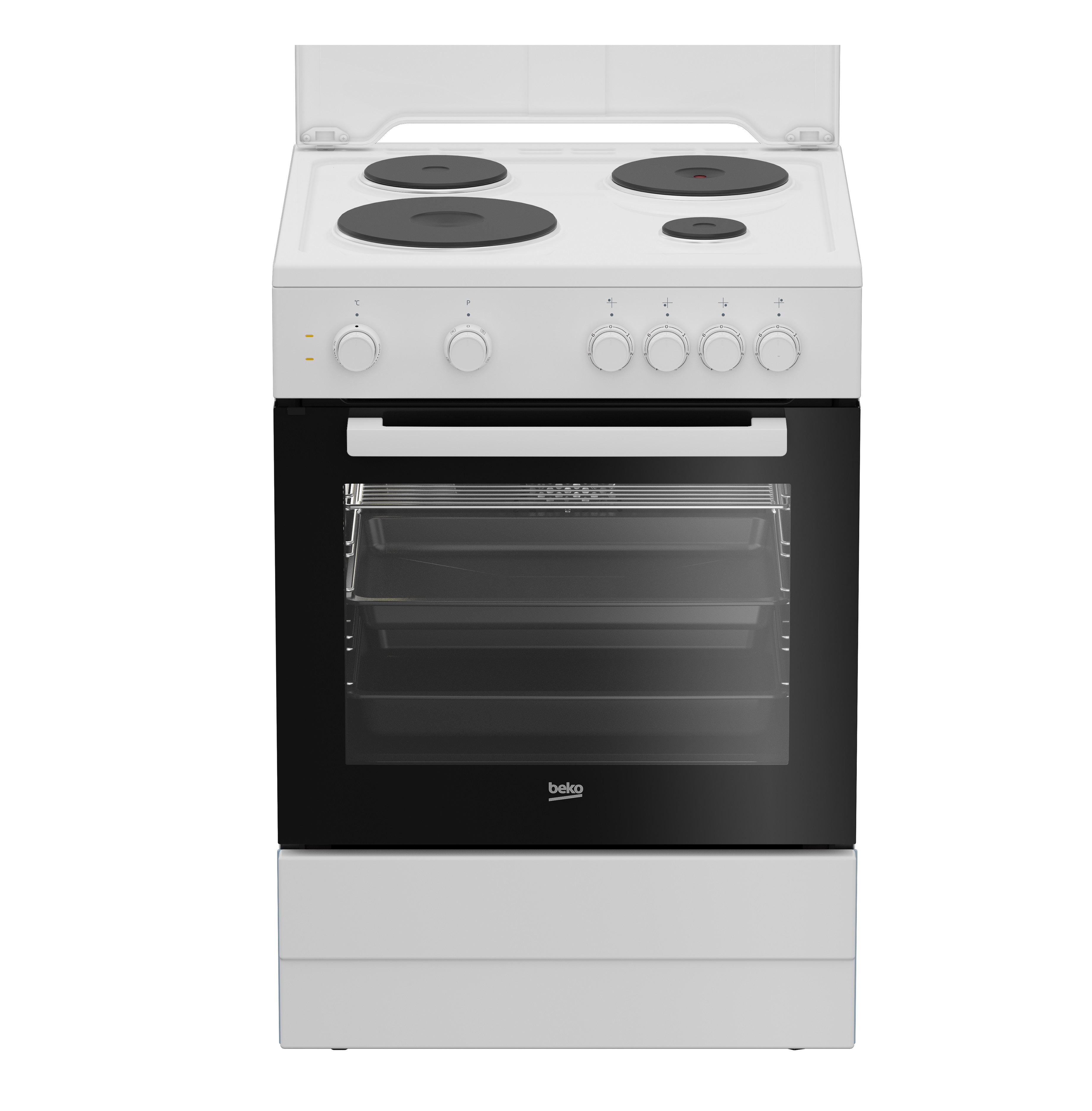 Beko Κουζίνα Εμαγιέ FSM66001GWS 