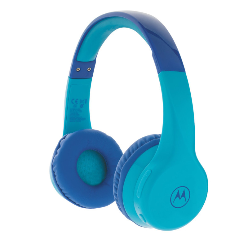 Motorola Ακουστικά Ασύρματα Bluetooth Παιδικά Moto JR300 BL (113591-0016) Μπλε