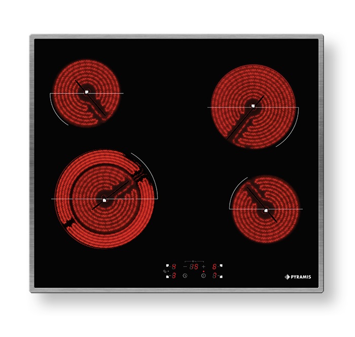 Pyramis Αυτόνομη Κεραμική Εστία PHC61510IFB (174020060) 58cm
