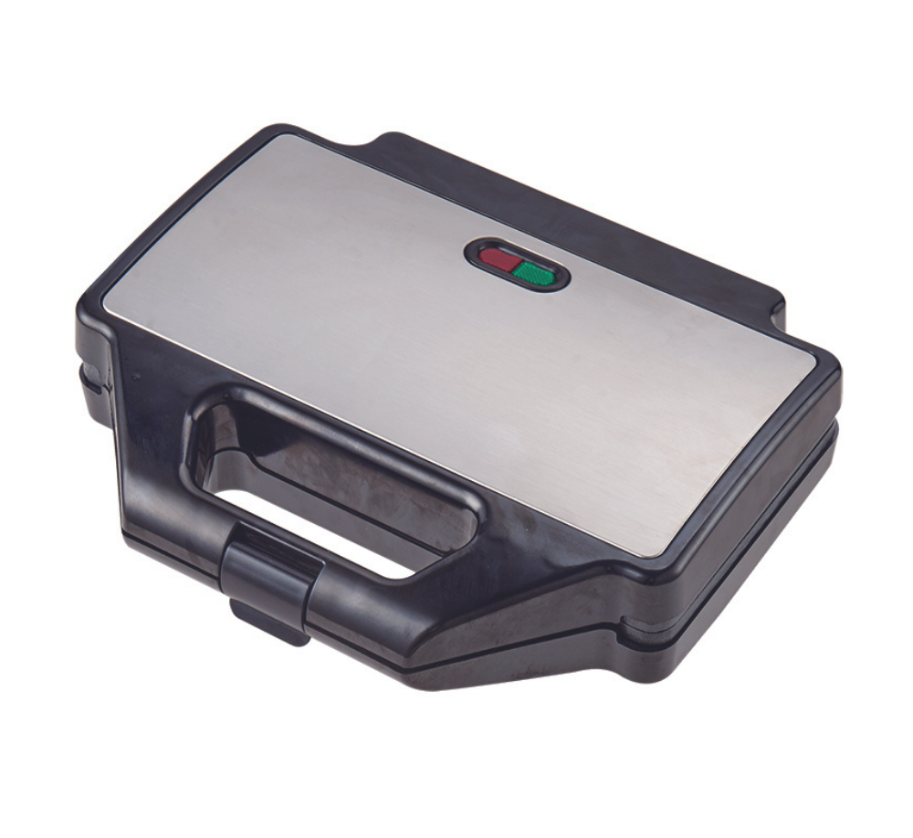 IQ Τοστιέρα ST-652 για 2 Τοστ 1000W Inox