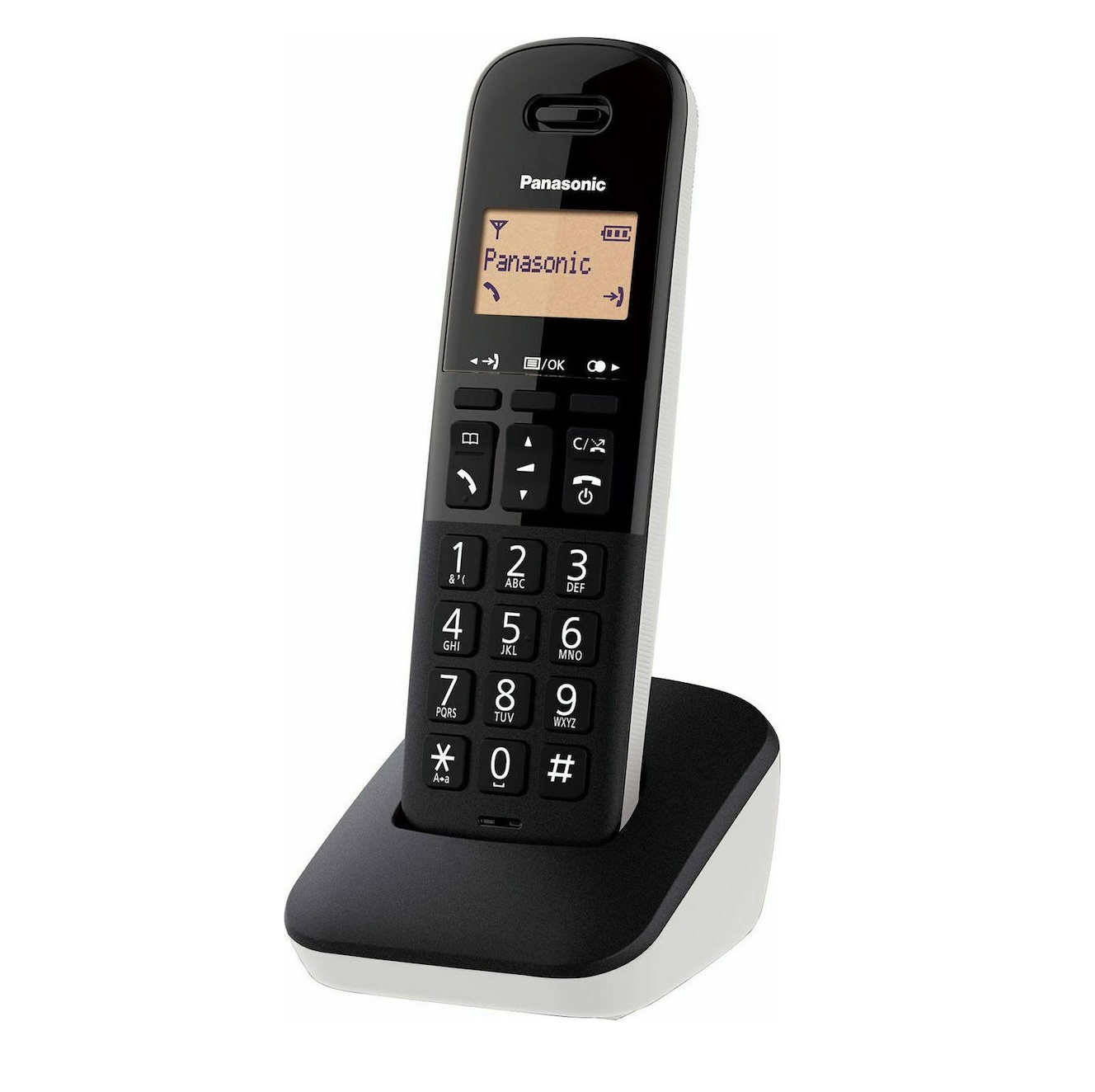 Panasonic Ασύρματο Τηλέφωνο KX-TGB610GRW Λευκό