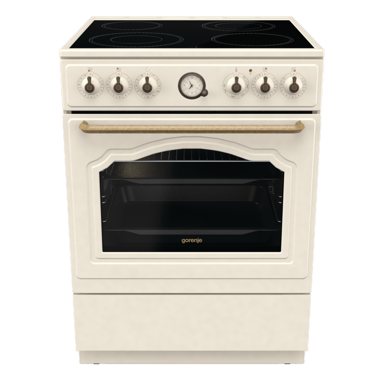 Gorenje Κεραμική Κουζίνα Classico GECS6B70CLI (740764) Μπεζ