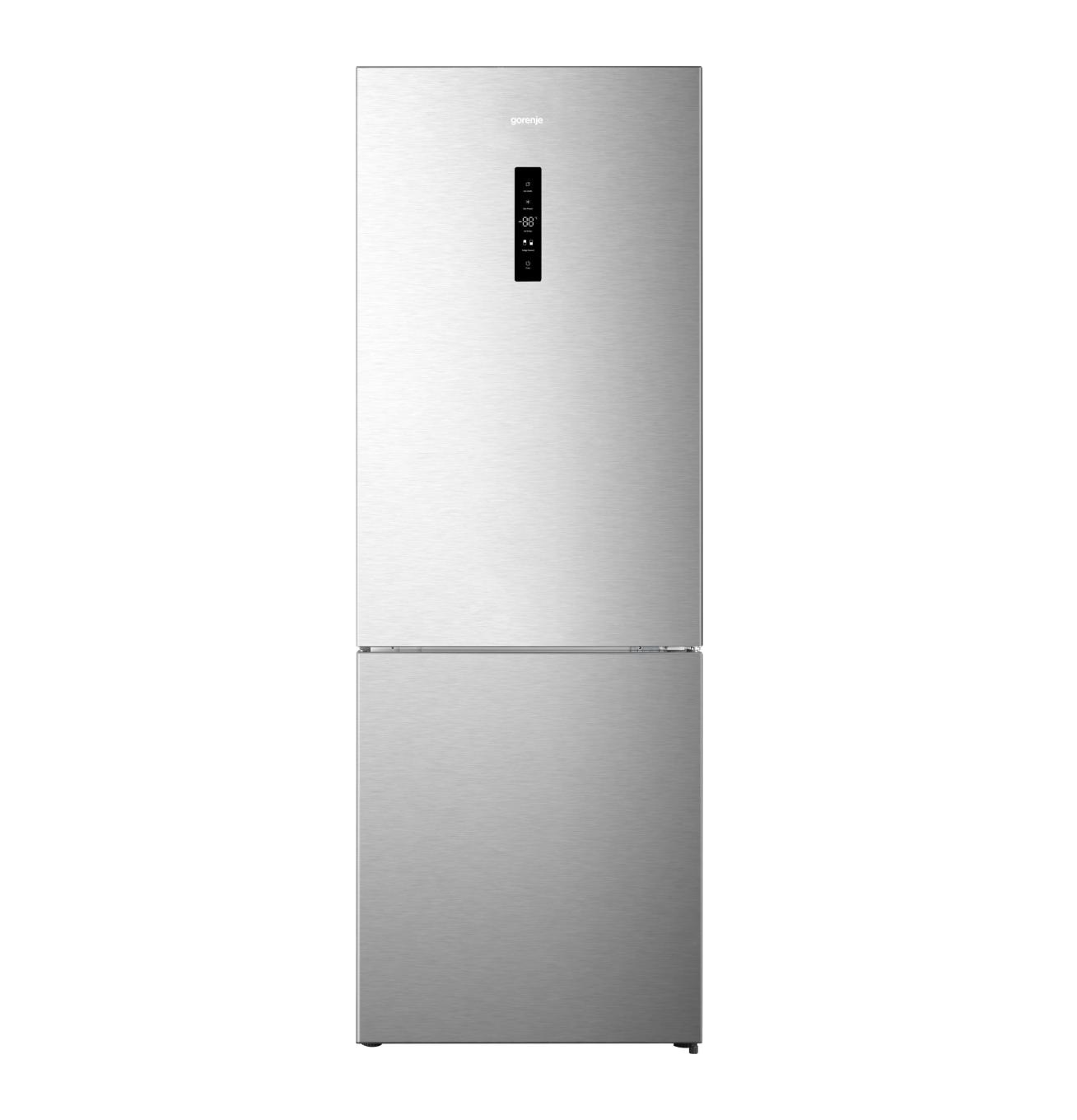 Gorenje Ψυγειοκαταψύκτης NRK720EAXL4 NoFrost 495lt Υ200xΠ70.4xΒ69.4εκ. Inox