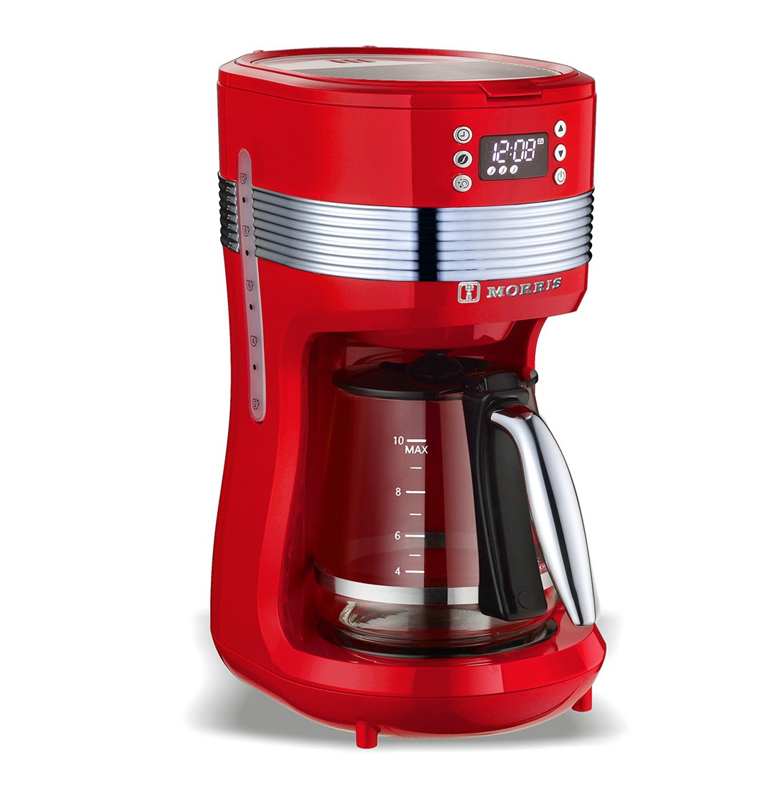 Morris Καφετιέρα Φίλτρου Retro Series R20843CMR 1100W Red