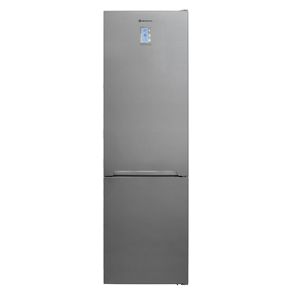 Morris Ψυγειοκαταψύκτης R71364CAP Full NoFrost 370Lt Υ201xΠ60xΒ65εκ. Inox