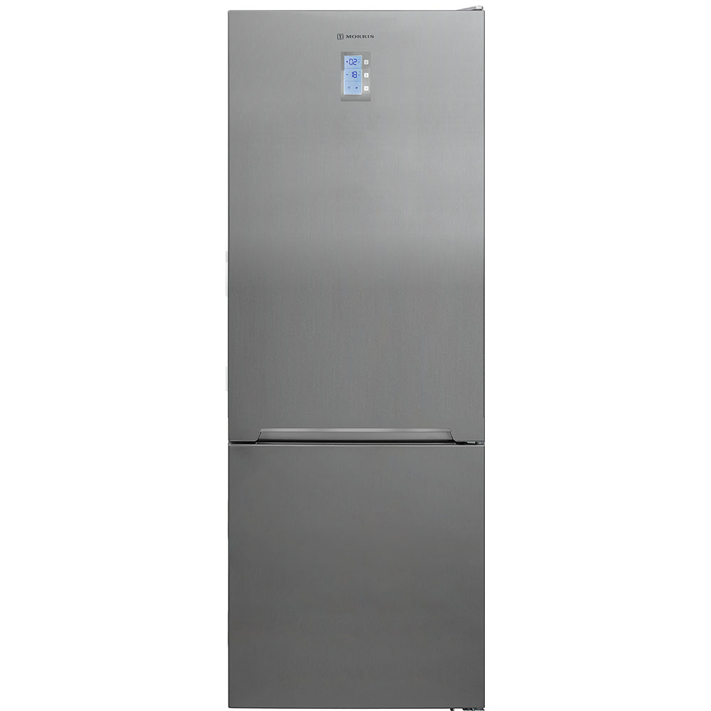 Morris Ψυγειοκαταψύκτης R72465CAP/2 Full NoFrost 481lt Υ192xΠ70xΒ71,2εκ Inox 