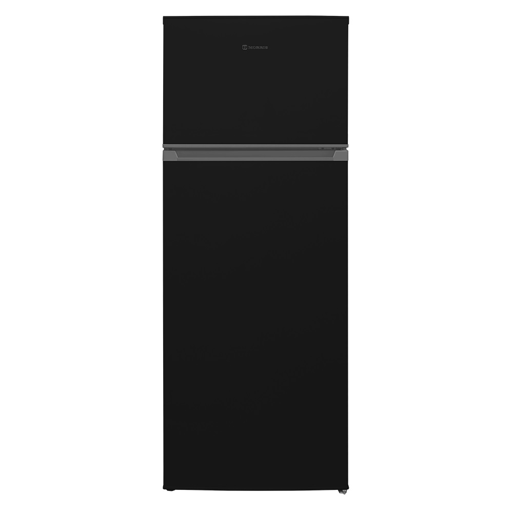 Morris Ψυγείο Δίπορτο B72212ETL 213lt Υ144xΠ54xΒ57εκ. Μαύρο