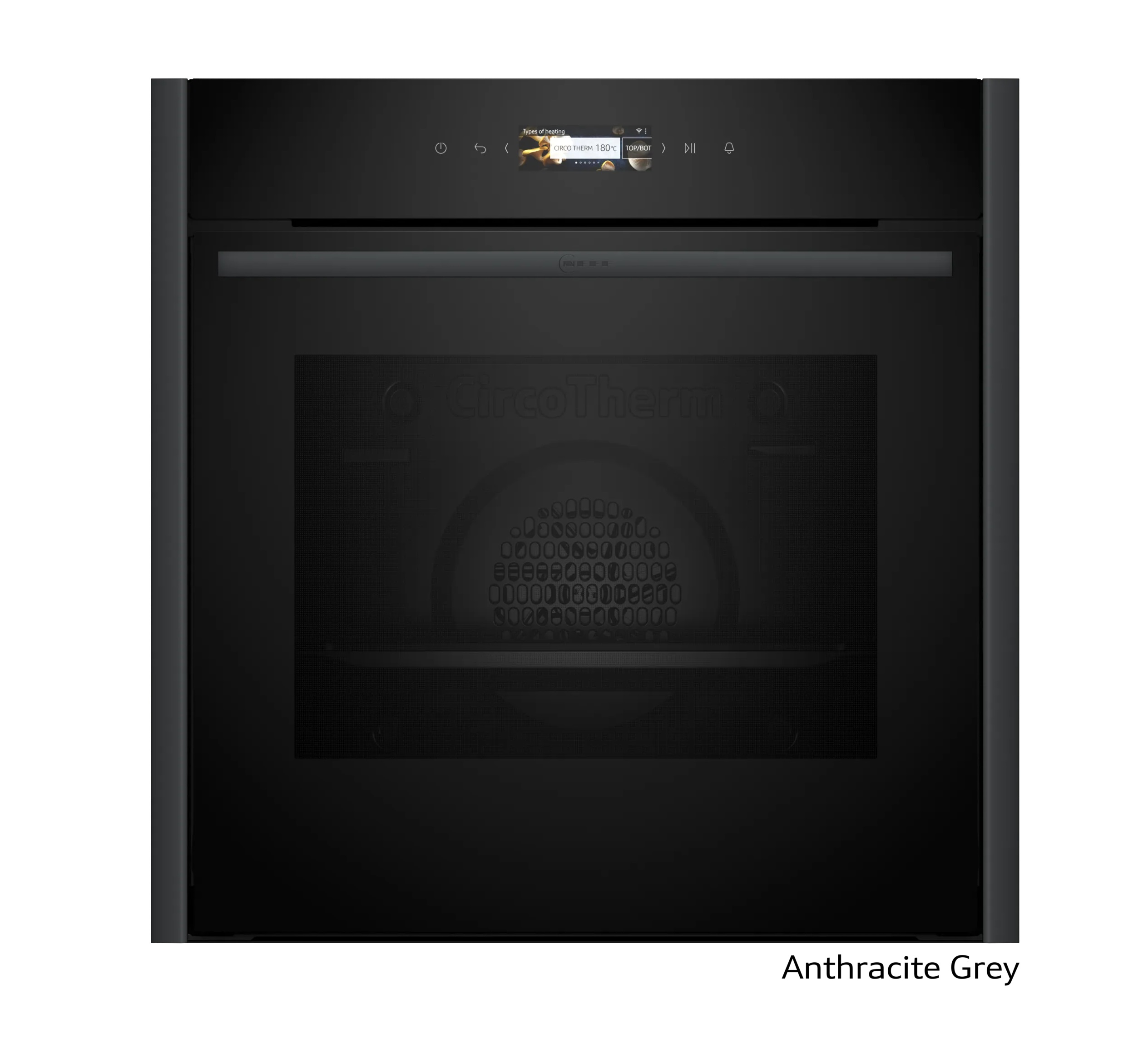Neff Εντοιχιζόμενος Φούρνος Ανω Πάγκου Flex Design B29CR7KY0 71lt Antracite Gray
