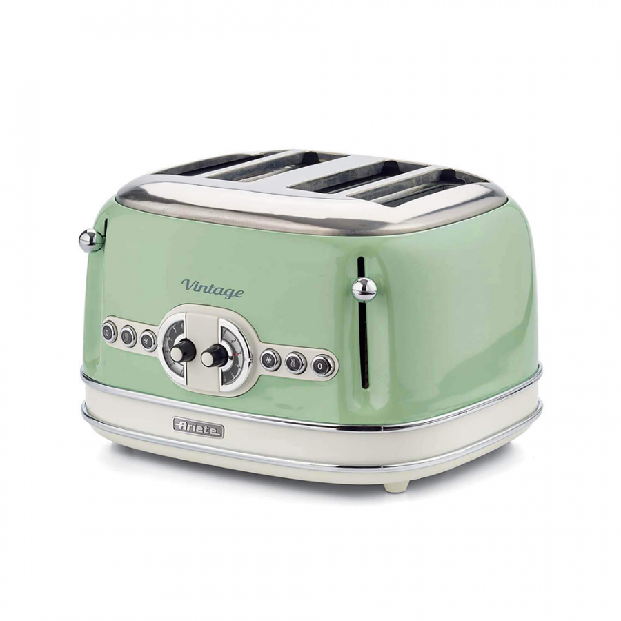 Ariete Φρυγανιέρα Vintage 156/04 4 Θέσεων Green