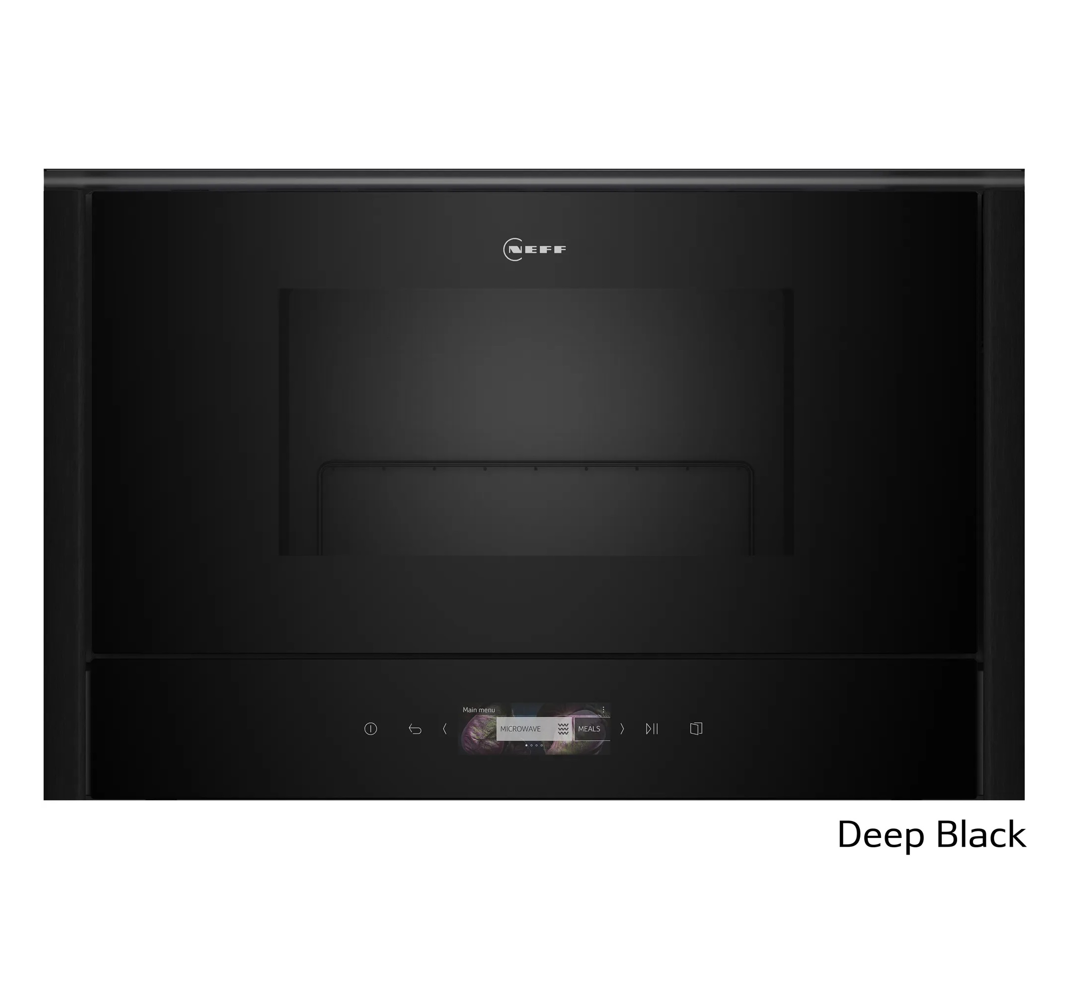 Neff Εντοιχιζόμενος Φούρνος Μικροκυμάτων Flex Design NL9GR31Y1 21Lt Deep Black