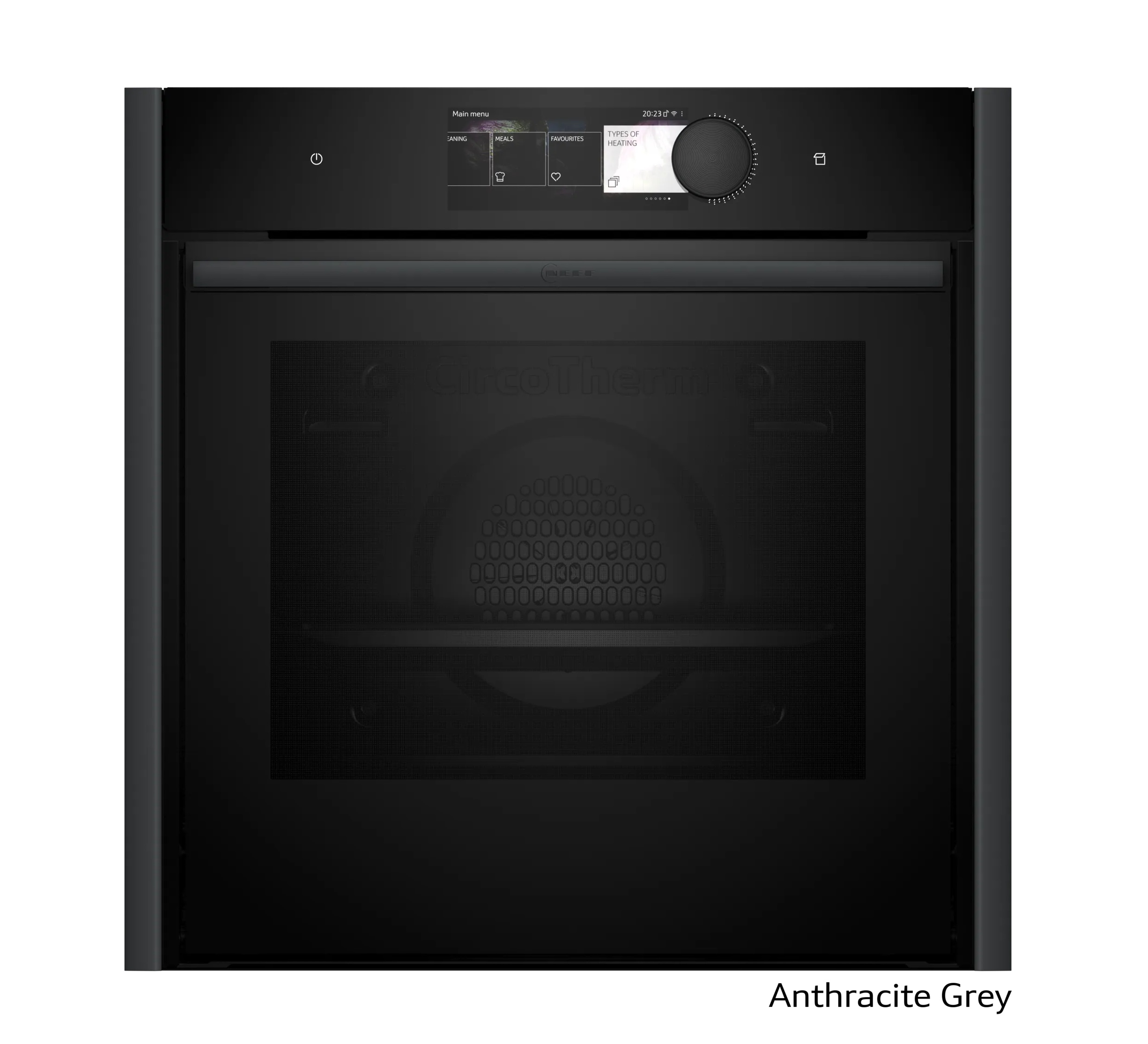 Neff Εντοιχιζόμενος Φούρνος Ανω Πάγκου Flex Design B69VY7MY0 71lt με Λειτουργία Ατμού Antracite Gray